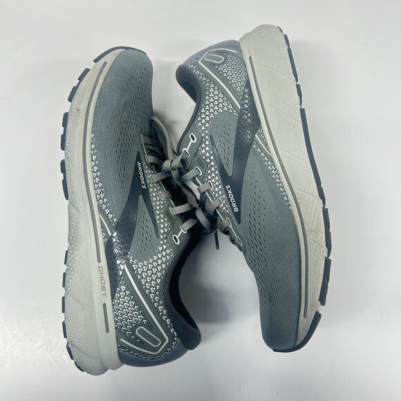 Brooks Ghost 14 Men’s Size 10 Gray Running Shoes Cushioned Sneakers dad sneaker